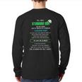 Stubborn Son Awesome Dad Back Print Long Sleeve T-shirt