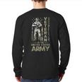 United States Army Veteran Veterans Day Back Print Long Sleeve T-shirt