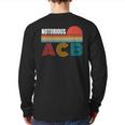 Vintage Amy Coney Barrett Notorious Acb Fill That Seat Back Print Long Sleeve T-shirt