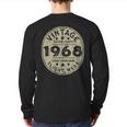 Vintage Established 1968 55Th Birthday Party Retro Men Back Print Long Sleeve T-shirt