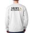 Army Sergeant First Class Sfc Back Print Long Sleeve T-shirt