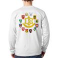 Idf Israel Defence Forces Israeli Army Israel Military Units Back Print Long Sleeve T-shirt