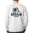 Moab Utah Off Roading 4X4 Souvenir Back Print Long Sleeve T-shirt