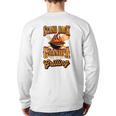 Stand Back Grandpa Is Grilling Grill Master 4Th Of July Dad Back Print Long Sleeve T-shirt