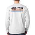 Vintage 1980S Style Gainesville Fl Back Print Long Sleeve T-shirt