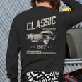 70Th Birthday For 1951 Limited Edition Classic Car Back Print Long Sleeve T-shirt