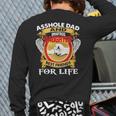 Asshole Dad And Smartass Daughter Best Friend For Life Back Print Long Sleeve T-shirt
