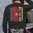 Best Cameroonian Dad Ever Cameroon Daddy Father's Day Back Print Long Sleeve T-shirt