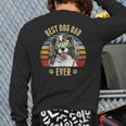 Cavalier King Charles Spaniel Best Dog Dad Ever Beach Vibe Back Print Long Sleeve T-shirt