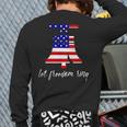 Cool Liberty Bell American Let Freedom Ring Back Print Long Sleeve T-shirt