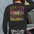 Daddy And Daughter Matching Father Daughter Squad Back Print Long Sleeve T-shirt