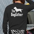 The Dogfather Dog Glen Of Imaal Terrier Back Print Long Sleeve T-shirt