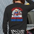 Donald Pump Maga Make America Gain Again Back Print Long Sleeve T-shirt