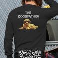 The Dood Father Men Golden Doodle Dog Lover Idea Back Print Long Sleeve T-shirt