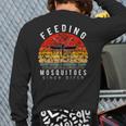 Feeding Mosquitoes Since Birth Vintage Summer Mens Back Print Long Sleeve T-shirt