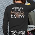 Frenchie Dad French Bulldog Dog Lover Best Back Print Long Sleeve T-shirt