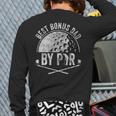 Golf Lover Sports Golfer Best Bonus Dad By Par Back Print Long Sleeve T-shirt