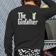 The Gin Father Gin And Tonic Back Print Long Sleeve T-shirt