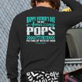 Happy Father's Day To My Amazing Pops Back Print Long Sleeve T-shirt