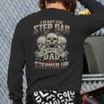 I'm Not The Stepdad I'm Just The Dad That Stepped Up Back Print Long Sleeve T-shirt