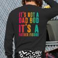 It's Not A Dad Bod It's A Father Figure Phrase Men Back Print Long Sleeve T-shirt
