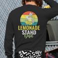 Lemonade Stand Dad Lemonade Dad Back Print Long Sleeve T-shirt
