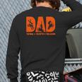 Mens Dad The Man The Myth The Legend For Motocross Lovers Back Print Long Sleeve T-shirt