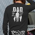 Mens Dad Sons First Hero Daughters Love For Father's Day Back Print Long Sleeve T-shirt