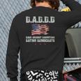 Mens Daddd Dads Against Daughters Dating Democrats Back Print Long Sleeve T-shirt