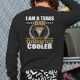 Mens Great Texas Dad Saying Texan Usa Longhorn For Men Back Print Long Sleeve T-shirt