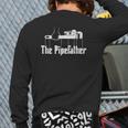 The Pipefather Plumber Plumbing Back Print Long Sleeve T-shirt