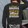 Proud Grandpa Of A Class Of 2022 Graduate Senior 22 Back Print Long Sleeve T-shirt