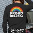 Proud Grandpa Lgbt Flag Gay Pride Lgbtq Back Print Long Sleeve T-shirt