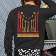 Rock And Roll Guitar Lover Vintage Rockers Back Print Long Sleeve T-shirt