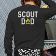 Scouting Dad Scout Dad Father Scout Back Print Long Sleeve T-shirt