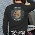 Secret Squirrel Society I Military Service Back Print Long Sleeve T-shirt