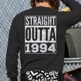 Straight Outta 1994 Birthday Back Print Long Sleeve T-shirt