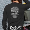 You Might Be A Truck Driver Back Print Long Sleeve T-shirt