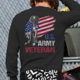US Army Veteran Defender Of Liberty 4Th July DayShirt Back Print Long Sleeve T-shirt