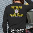 Veteran Us Coast Guard Proud To Have Served Veteran Back Print Long Sleeve T-shirt