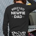 World's Best Newfie Dad Newfoundland Dog Owner Back Print Long Sleeve T-shirt