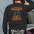 The World's Greatest Dad Is Fishing In Heaven For Miss Dad Back Print Long Sleeve T-shirt