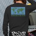 World's Greatest Planet On Earth DayWorld Peace Back Print Long Sleeve T-shirt