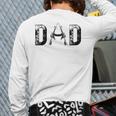 Dad -Dad Military Dad Hunting Dad Father's Day Back Print Long Sleeve T-shirt