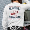The Incredibles Mr Super Dad Metroville Back Print Long Sleeve T-shirt
