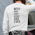 Mens Best Dad Ever Father's Day S Back Print Long Sleeve T-shirt