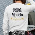 Papá Modelo Especial Mexican Beer Father's Day Back Print Long Sleeve T-shirt
