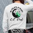 World’S Dopest Cat Dad Back Print Long Sleeve T-shirt
