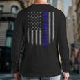 American Flag Dad For Fathers Day Best Uncle Ever Back Print Long Sleeve T-shirt