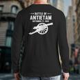 Antietam Civil War Battlefield Battle Of Sharpsburg Back Print Long Sleeve T-shirt